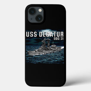 Guided missile destroyer Decatur iPhone 13 Case