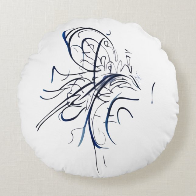 Guidelines Round Pillow (Front)