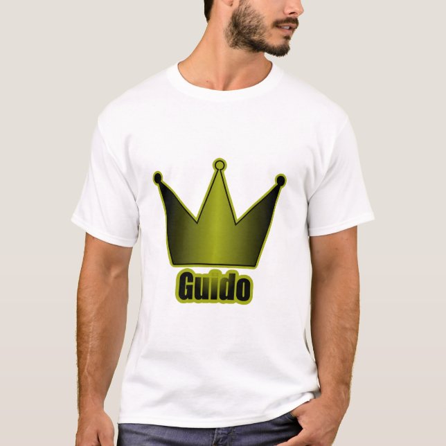Guido Crown Blue T-Shirt (Front)