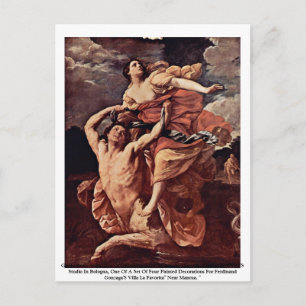 Guido Reni, Abduction Of De'Ianeira 1620-21 Louvre Postcard