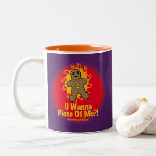 Guidobreadman Radial Fireball Gfx Two-Tone Coffee Mug