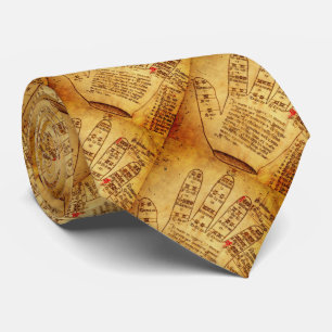 Guidonian Hand (late 15th century) Tie