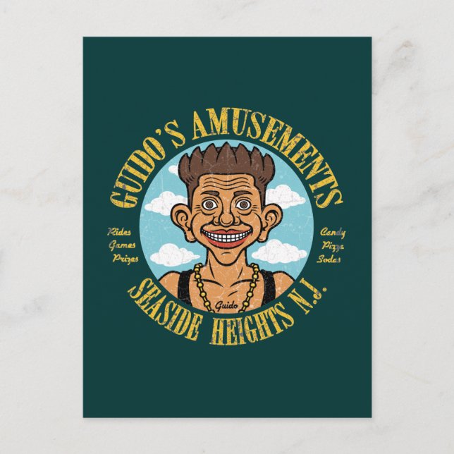 Guido's Amusement Postcard (Front)