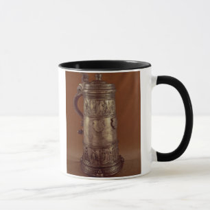 Guild tankard, silvered pewter, 1564 mug