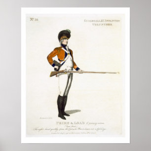 Guildhall Light Infantry Volunteer, plate 33 from Poster
