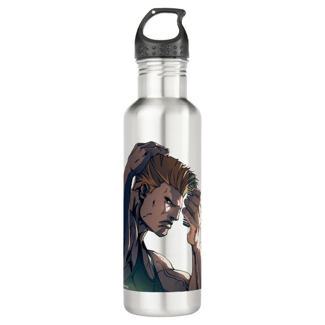 Guile Combing Hair 710 Ml Water Bottle (Front)