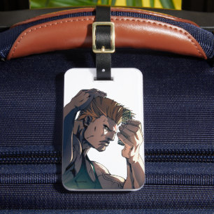 Guile Combing Hair Luggage Tag