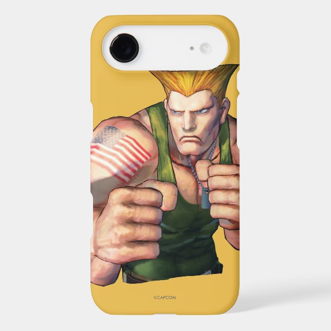 Guile With Fists Case-Mate iPhone Case (Back)