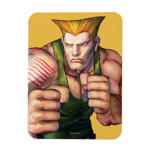 Guile With Fists Magnet