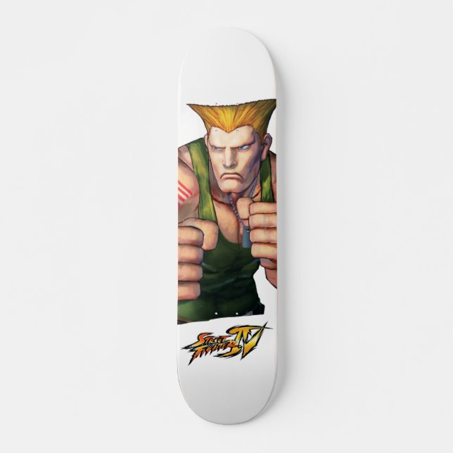 Guile With Fists Skateboard (Front)
