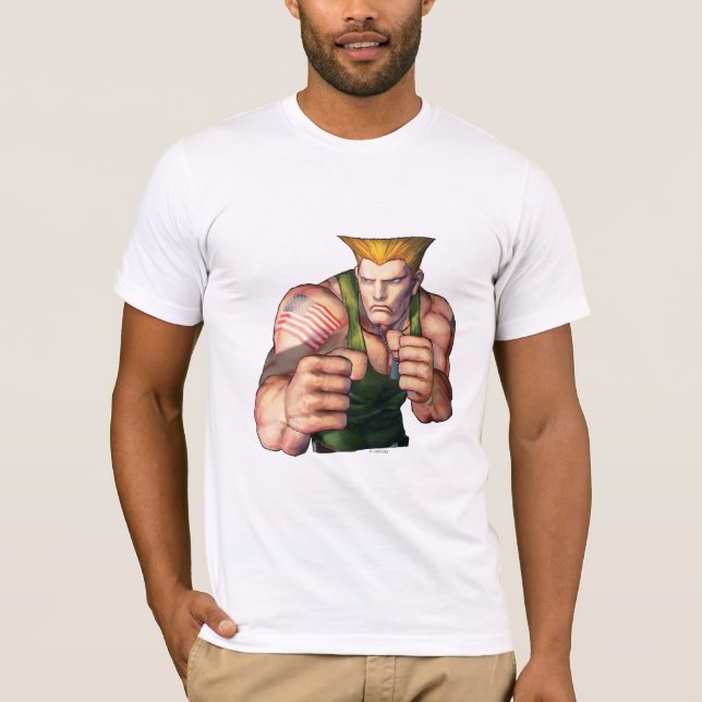 Guile With Fists T-Shirt (Front)