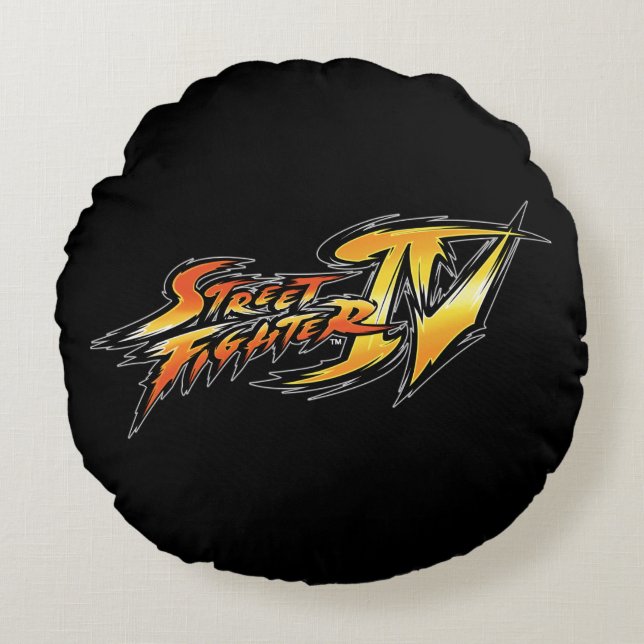 Guile With Jacket 2 Round Pillow (Front)