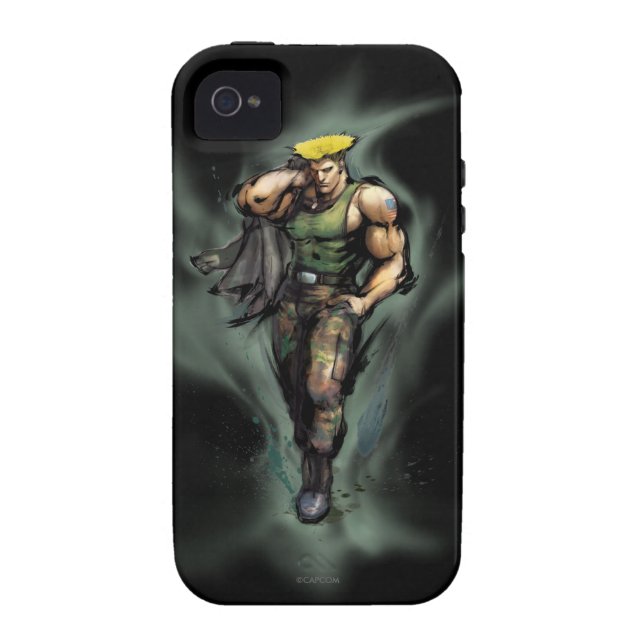 Guile With Jacket Case-Mate iPhone Case (Back)