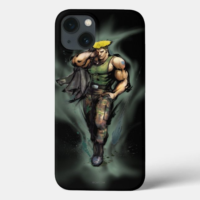 Guile With Jacket Case-Mate iPhone Case (Back)