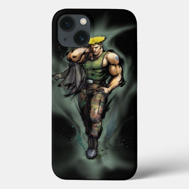 Guile With Jacket Case-Mate iPhone Case (Back)