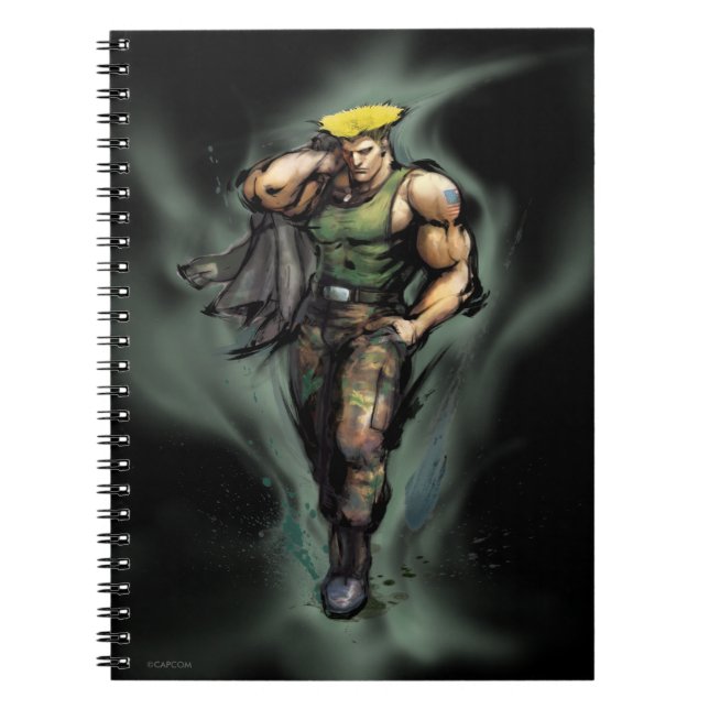 Guile With Jacket Notebook (Front)