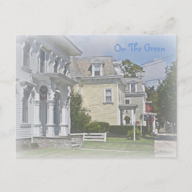 Guilford Sur La Carte Green Post (Devant)
