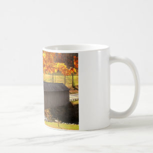 Guilford Vermont Covered Bridge Autumn Coffee Mug