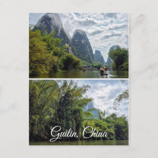 Guilin, China Collage Postcard