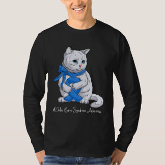 Guillain Barre Syndrome Awareness Month Blue Ribbo T-Shirt