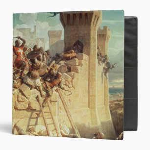 Guillaume de Clermont defending Ptolemais Binder