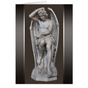 Guillaume Geefs Lucifer sculpture CC0930 Card