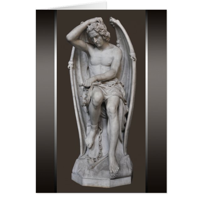 Guillaume Geefs Lucifer sculpture CC0930 Card (Front)