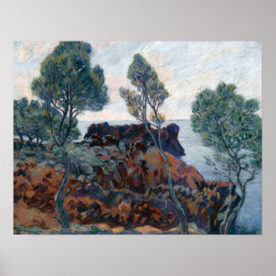 Guillaumin - Agay Les Roches Rouges Poster