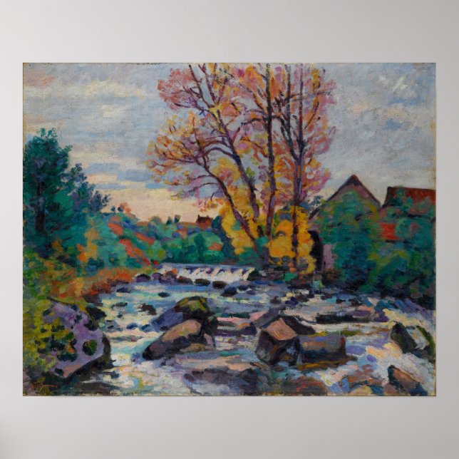Guillaumin - The Bouchardon Mill Crozant Poster (Front)