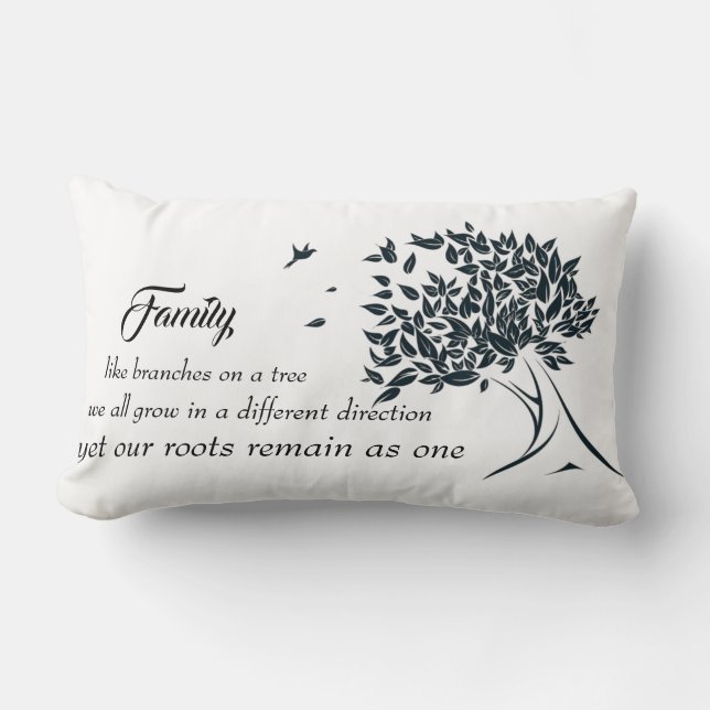guillemets de famille et coussin d'arbre (Recto)
