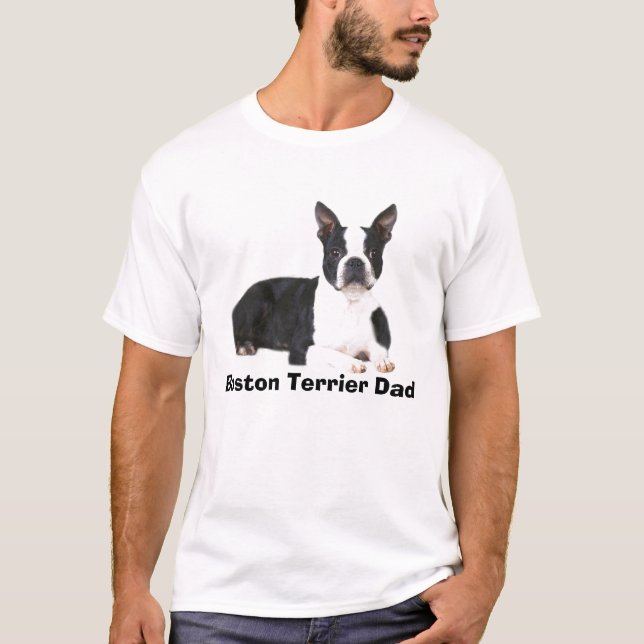 Guillemets et image de T-shirt de papa de Boston (Devant)