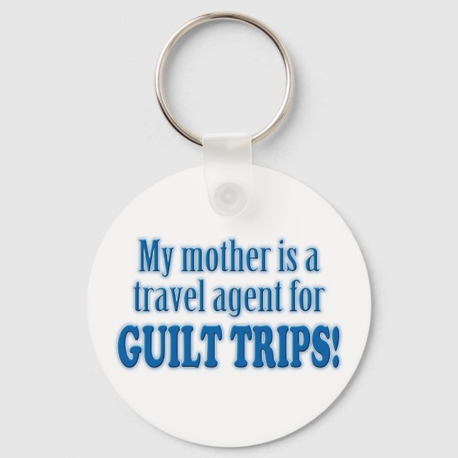 Guilt Trips Keychain (Front)