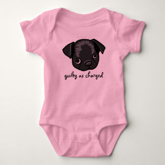 Guilty as Charged (design for girls) Baby Bodysuit