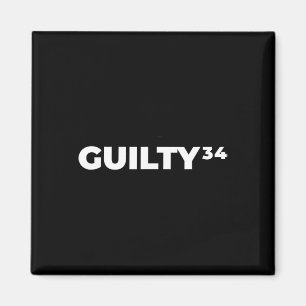 Guilty &#  Counts  Magnet