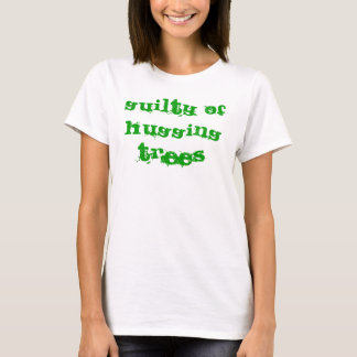 Guilty Of Hugging Trees Tanktop