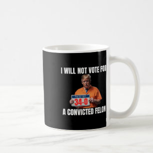 Guilty Trump 2024 Election American  Coffee Mug