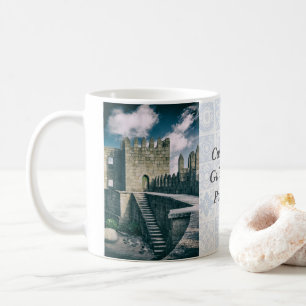 Guimaraes Castle interior. Guimaraes, Portugal. Coffee Mug
