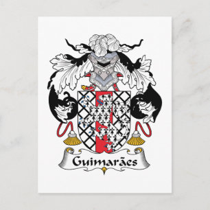 Guimaraes Family Crest Postcard