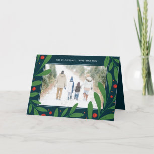 Guimauve de Noël   Carte de vœux photo de fêtes