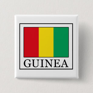 Guinea 2 Inch Square Button