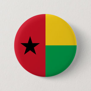 Guinea Bissau Flag 2 Inch Round Button