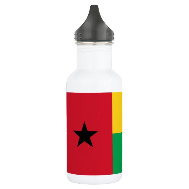 Guinea Bissau Flag 532 Ml Water Bottle (Left)