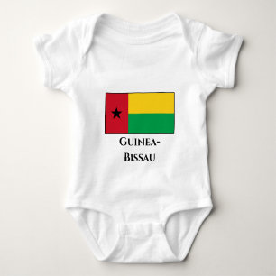 Guinea-Bissau Flag Baby Bodysuit