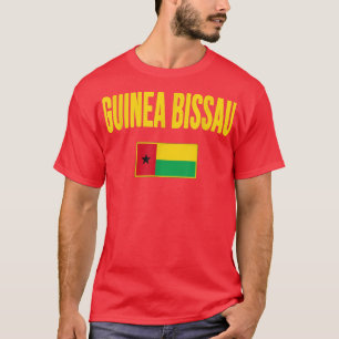 Guinea Bissau Flag  Country  T-Shirt
