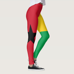 Guinea Bissau Flag Leggings