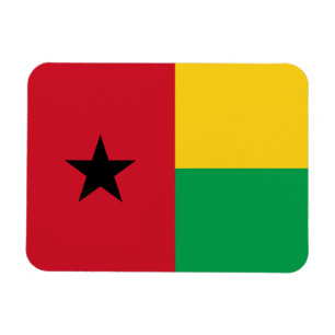 Guinea Bissau Flag Magnet