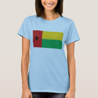 Guinea-Bissau Flag x Map T-Shirt