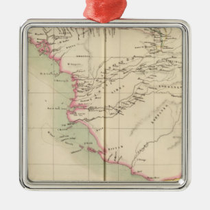 Guinea Bissau Guinea Sierra Leone, Africa Metal Ornament