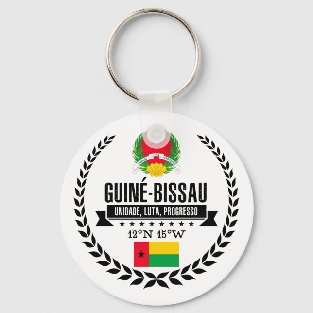 Guinea-Bissau Keychain (Front)