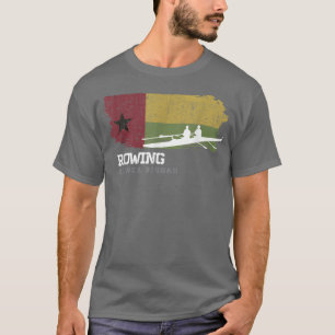 Guinea Bissau Rowing Team Rower Oarsmen Rowing  T-Shirt